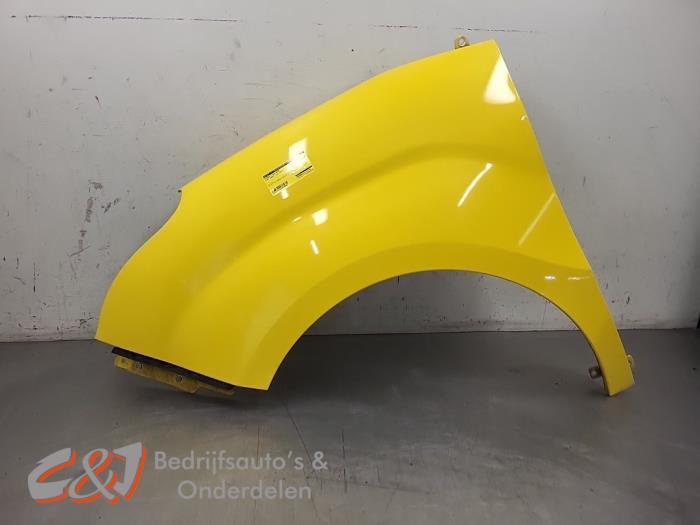 Scherm links-voor van een Fiat Doblo, Auto-onderdelen, Carrosserie en Plaatwerk, Fiat, Gebruikt, 3 maanden garantie, Ophalen of Verzenden