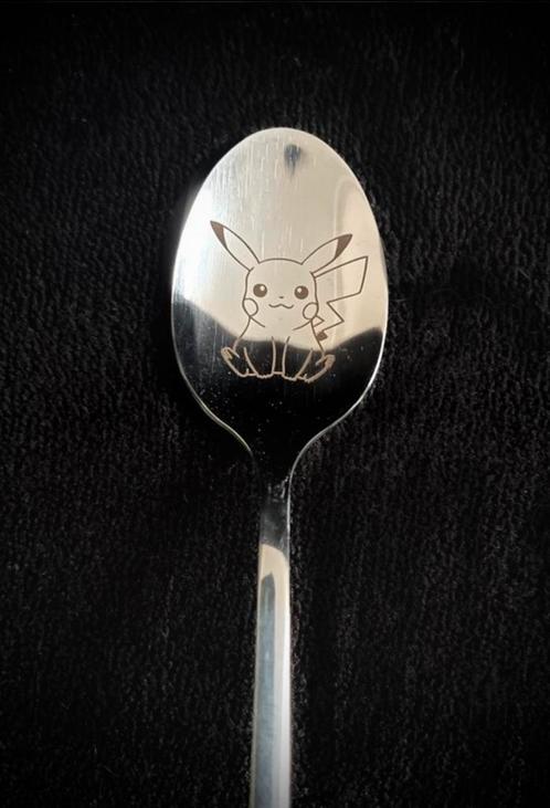 Pokémon Pikachu lepel, Huis en Inrichting, Keuken | Bestek, Nieuw, Los bestek, Overige materialen, Vaatwasserbestendig, Verzenden