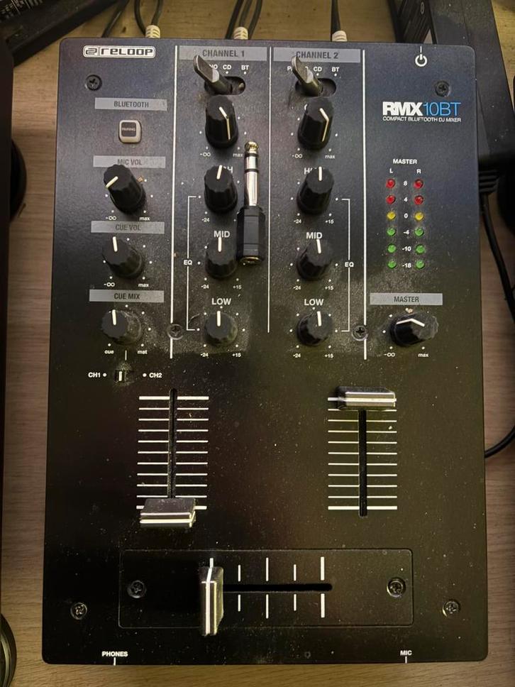 Vinyl Draaitafel reloop, Muziek en Instrumenten, Mengpanelen, Zo goed als nieuw, Minder dan 5 kanalen, Ophalen