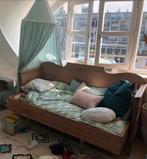 Kinderbed, antieke Zweedse keukenbank / köksoffa, Ophalen, Gebruikt, 70 tot 85 cm, Matras