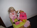 baby born grote zus met hondje en acc, Ophalen of Verzenden, Zo goed als nieuw, Babypop