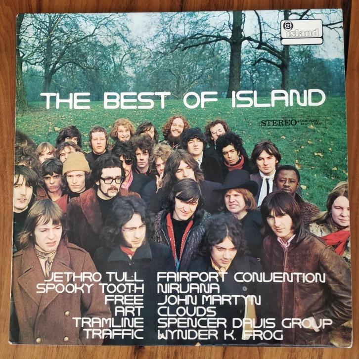 LP - The best of Island Records, Cd's en Dvd's, Vinyl | Rock, Gebruikt, Poprock, 12 inch, Ophalen of Verzenden