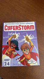 Cijferstorm, Hobby en Vrije tijd, Gezelschapsspellen | Kaartspellen, Een of twee spelers, Ophalen of Verzenden, Zo goed als nieuw