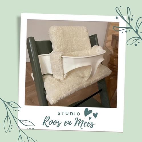 Nieuw! Teddystof kussensetje voor Stokke Tripp Trapp, Kinderen en Baby's, Kinderstoelen, Nieuw, Meegroeistoel, Stoelverkleiner