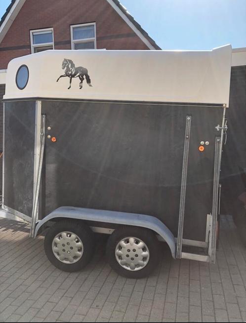 Sluis Trailers 1.5 paard, Dieren en Toebehoren, Paarden en Pony's | Trailers en Aanhangwagens, Zo goed als nieuw, Ophalen