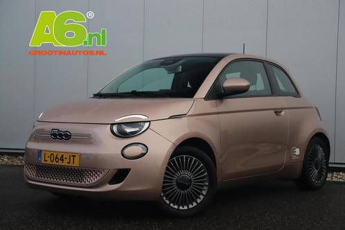 Fiat 500e Icon 42 kWh Fiat 500 Icon 42 kWh Automaat Panorama, Auto's, Fiat, Bedrijf, Te koop, 500E, ABS, Airbags, Airconditioning