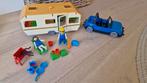 Playmobil Auto met caravan 3249 Vintage, Kinderen en Baby's, Speelgoed | Playmobil, Ophalen of Verzenden, Gebruikt