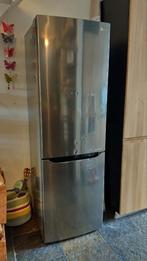 Vrijstaande koelkast met vriezer LG GBB59PZGFS, Ophalen, Gebruikt, 200 liter of meer, Met aparte vriezer