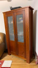 Kast boekenkast, Ophalen, 100 tot 150 cm, Kersenhout, 150 tot 200 cm