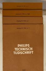Philips Technisch Tijdschrift meerdere nummers, Boeken, Techniek, Gelezen, Elektrotechniek, Ophalen of Verzenden, Philips