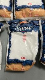 Kunst sneeuw 4 liter per zak kerstsneeuw, Ophalen of Verzenden