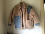 Flam Mode gewatteerde korte Beige Jas maat S/M, Kleding | Dames, Maat 38/40 (M), Beige, Ophalen of Verzenden, Zo goed als nieuw