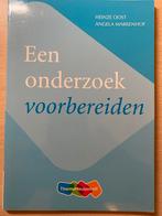 Een onderzoek voorbereiden - Heinze Oost, Ophalen of Verzenden, Zo goed als nieuw, HBO