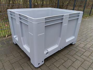 8x Schoeller maxilog kunststof palletbox beschikbaar voor biedingen