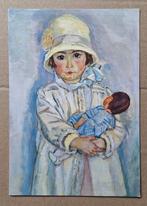 Jan Sluijters - Meisje met pop. Singer Laren, Ophalen of Verzenden, 1980 tot heden, Ongelopen, Overige thema's