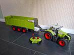 Claas bestuurbare trekker + aanhanger, Ophalen, Zo goed als nieuw, Afstandsbediening