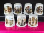 Serie 7 stuks oude Hollandse beroepen gemerkt, Verzamelen, Vingerhoedjes, Ophalen of Verzenden, Zo goed als nieuw