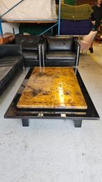 Roche Bobois Design Salontafel, Huis en Inrichting, Gebruikt, Glas, Design, Ophalen of Verzenden
