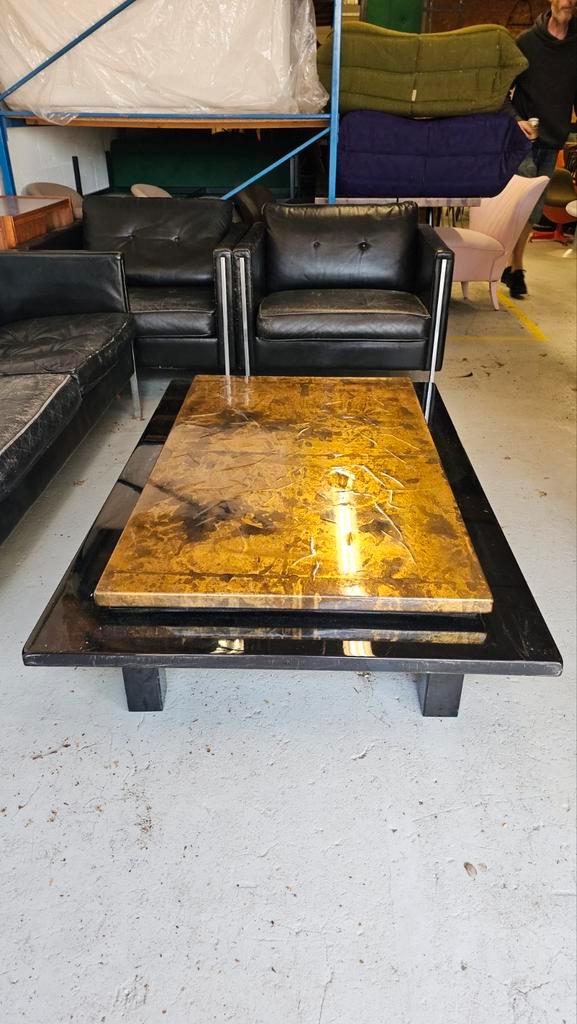 Roche Bobois Design Salontafel, Huis en Inrichting, Tafels | Salontafels, Gebruikt, Minder dan 50 cm, 100 tot 150 cm, 100 tot 150 cm