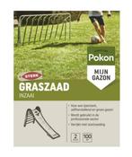 2x Pokon graszaad 2 kilo, Tuin en Terras, Gras en Kunstgras, Ophalen, Nieuw