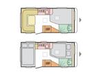 Adria Altea 472 PU EX HUUR + VOORTENT +MOVER, Caravans en Kamperen, Overige typen, Rondzit, Bedrijf, Adria