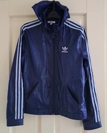 Adidas Originals sportjack navy blauw met logo S-M art 49836 beschikbaar voor biedingen