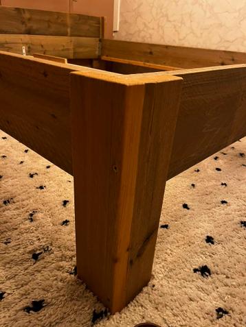 Bedframe 160x200 van sloophout - afbeelding 4