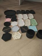 Handgemaakte jesmonite trays dienblad, bewaardoosjes, Ophalen, Zo goed als nieuw, Glas of Kopje