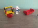 Lego Fabuland 3792 bedroom slaapkamer, Ophalen of Verzenden, Gebruikt, Complete set, Lego