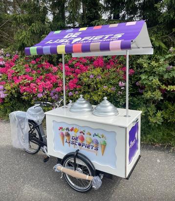 Ijswagen / elektrische ijsfiets huren? beschikbaar voor biedingen
