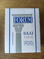 Van Nelle Forum Baai tabak etalage blokje, Verzamelen, Blikken, Ophalen of Verzenden, Nieuw, Overige, Van Nelle