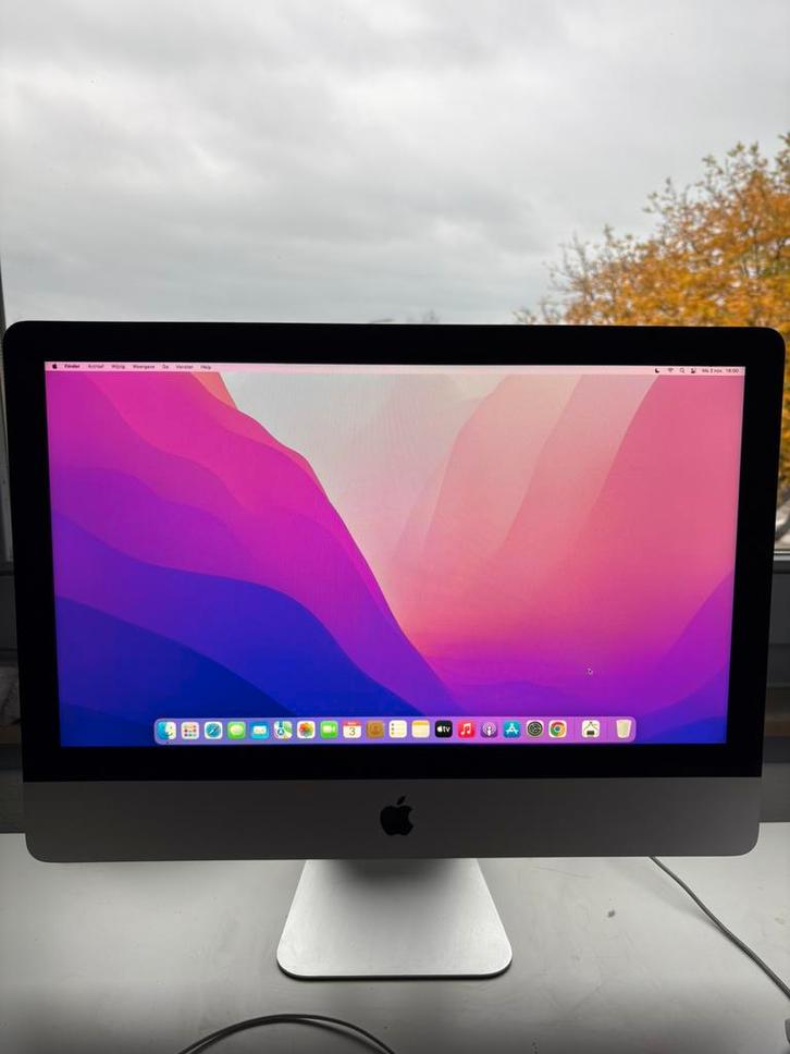 Imac 21,5 inch, 2015, Computers en Software, Apple Desktops, Gebruikt, iMac, Onbekend, 2 tot 3 Ghz, 8 GB, Ophalen