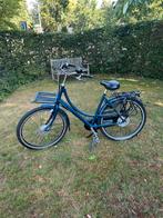 Azor-Ameland dames / moeder/ omafiets blauw, Fietsen en Brommers, Ophalen, Zo goed als nieuw, Versnellingen