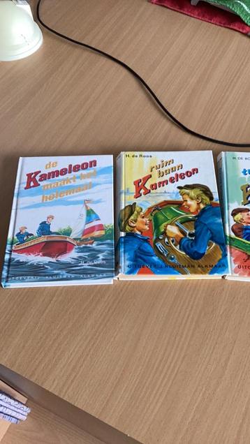 3 kameleon boeken beschikbaar voor biedingen