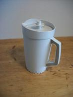 Tupperware Schenkkan ( wit deksel, 1 liter ), Ophalen of Verzenden, Gebruikt, Wit