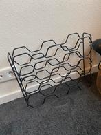 Wijnrek staal nooit gebruikt, Huis en Inrichting, Woonaccessoires | Wijnrekken, Verzenden, Zo goed als nieuw, Metaal, Minder dan 50 cm
