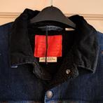 Levi's winter denim sherpa trucker jacket LEJ mt S-M 43873, Blauw, ., Ophalen of Verzenden, Zo goed als nieuw