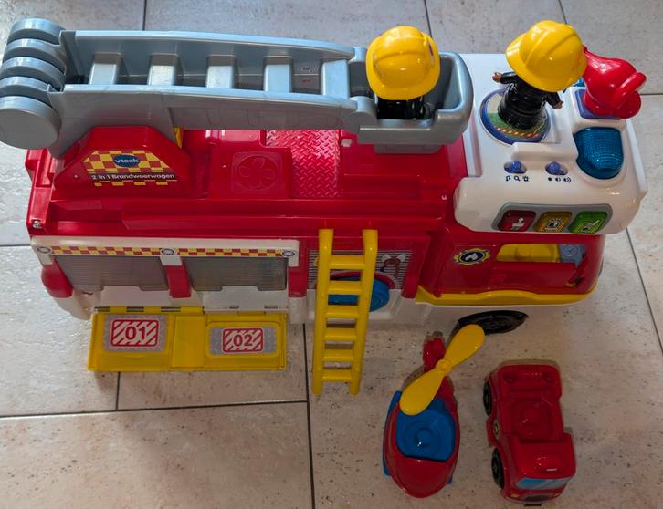 VTech Vrolijke Vriendjes Brandweerwagen, Kinderen en Baby's, Speelgoed | Vtech, Ophalen