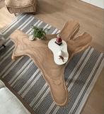 Boomstam Salontafel - Uniek Exemplaar!, Ophalen, Zo goed als nieuw, Overige vormen, Minder dan 50 cm