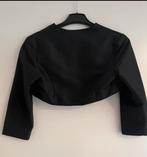 Jake*s Bolero - Maat 36/S - Mooie Glanzende Stof, Zwart, Ophalen of Verzenden, Zo goed als nieuw, Jasje