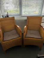 Twee rieten stoelen, altijd binnen gestaan, Huis en Inrichting, Stoelen, Ophalen