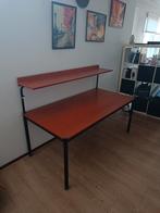 Werk tafel - work table with shelf, Gebruikt, Ophalen