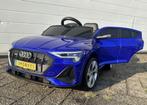 Audi E-tron 12v - Afstands. - Leder zit - 4x4 NIEUW, Kinderen en Baby's, Speelgoed | Buiten | Voertuigen en Loopfietsen, Ophalen of Verzenden