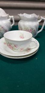 roomstel met bloemen, Huis en Inrichting, Keuken | Servies, Ophalen of Verzenden, 'T Olde Gre-j, Info@toldegrej.nl, Endepoelstraat 20f Didam