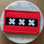 Amsterdamse vlag patch (velcro), Hobby en Vrije tijd, Ophalen of Verzenden, Zo goed als nieuw