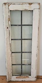Oud glas in lood raam, Ophalen