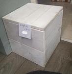 HOUTEN KIST 40X40X40  2 STUKS, Huis en Inrichting, Woonaccessoires | Kisten, Ophalen, Minder dan 50 cm, Minder dan 50 cm, Zo goed als nieuw