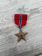 Amerikaanse bronze star ww2 wo2, Ophalen of Verzenden, Amerika, Lintje, Medaille of Wings