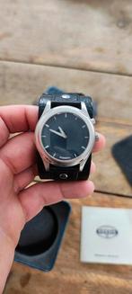 Fossil BIG TIC, Sieraden, Tassen en Uiterlijk, Horloges | Heren, Overige merken, Leer, Staal, Polshorloge