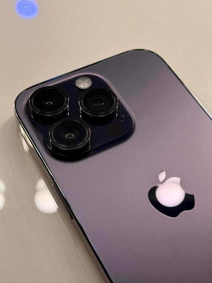 Iphone 14 pro 128GB Deep Purple, Telecommunicatie, Mobiele telefoons | Apple iPhone, Zo goed als nieuw, 128 GB, iPhone 14 Pro